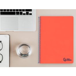 Cuaderno Espiral Liderpapel A4 Wonder Tapa Plastico 80H 90 gr Pauta Ancha 3,5 mm Con Margen Color Rojo Cuaderno Espiral Liderpapel A4 Wonder Tapa Plastico 80H 90 gr Pauta Ancha 3,5 mm Con Margen Color Rojo