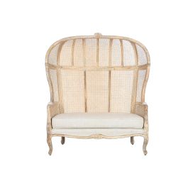 DKD Home Decor Sofá Item Home Natural 58 x 155 x 125 cm