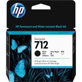 HP Tinta Negro Designjet T200 - T600 - Nº 712 Alta Capacidad Precio: 68.7900004. SKU: S8409414