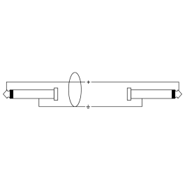 Cordial Cable Jack/Jack Acodado Silent - 6M
