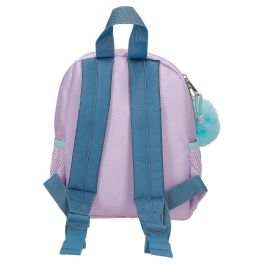 Disney Stitch - Mochila Infantil Pequeña 24cm con Bolsillos Laterales - Ideal Guardería y Preescolar