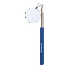 Workpro Espejo de Inspección Telescópico, Articulado 360°, Acero Inoxidable, Ø5.5cm Extensible 720mm