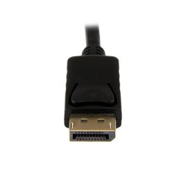 Adaptador DisplayPort a DVI Startech DP2DVIMM3BS Negro 90 cm