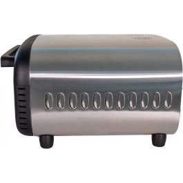 Unold 68806 Horno de Pizza Alfredo 1 Pizza 30cm Acero Inoxidable 1700W 450°C Digital con Temporizador