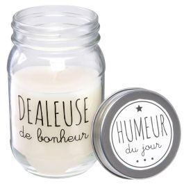 Home Deco Factory Tarro Con Vela Perfumada Bordélique Dealeuse M'exprime Specimen Almizcle Blanco Vainilla