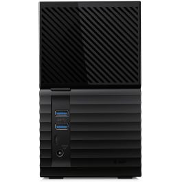 Western Digital My Book Duo 24TB RAID 0/1 USB 3.2 Gen 1 Almacenamiento Dual-Drive Negro con WD Security, Backup