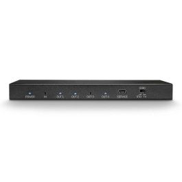 Lindy 4 Puertos HDMI 2.0 18G Splitter Soporta 4K 60Hz HDR HDCP 2.2 para múltiples pantallas