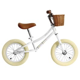 DEQUBE Bicicleta de Equilibrio Sin Pedales Ultraligera 3kg Ruedas Antipinchazos Ajustable Niños +2 Años Clásica Vintage con Cesta Precio: 89.9514. SKU: B1G77CEGTE