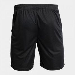 Pantalón Corto Deportivo Joma Sport Open III Negro Infantil Hombre