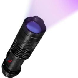 Wonder WT1L Linterna Ultravioleta 395 nm con Zoom, Resistente IP44 (Agua/Polvo), ideal para detectar manchas y fugas, 1 pila AA. Precio: 12.94999959. SKU: B1G6DXGFSM