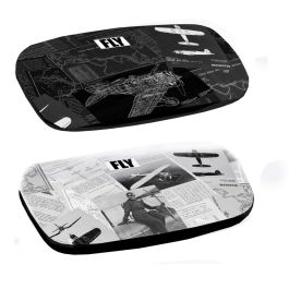 DKD Home Decor Funda Gafas Vintage de PU y Metal Negro Blanco 7x5.5x16 cm | Pack 12 Unidades Surtidas Precio: 17.14086. SKU: B135EFCF2T