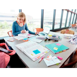 Post-it Bloc de Notas Adhesivas Mininotas Energetic Colour, 15 x 50 mm, 50 Hojas, Pack 5 Unidades