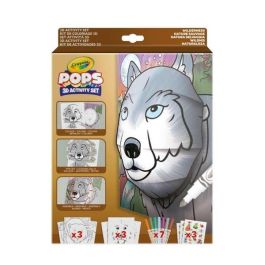 Crayola Set actividades 3D Color Pops Wilderness con fondos, hojas 3D, rotuladores, adhesivos y cinta adhesiva. 29x22x2,6 cm Precio: 6.89000015. SKU: B1E6CGSW7W