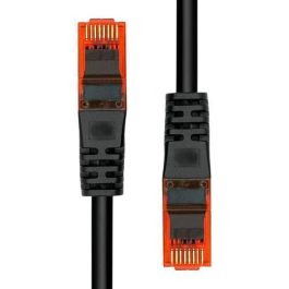ProXtend Cable Ethernet CAT6 U/UTP CCA PVC 7m Negro - AWG 26, Refuerzo Duradero y Protección de Cierre