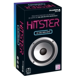 Dujardin Juego de Cartas Hitster - Revive y Ordena Éxitos Musicales por Era de Lanzamiento