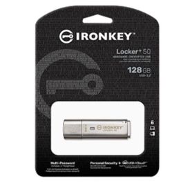 Kingston IronKey IKLP50 Memoria USB 128GB 3.2 con Cifrado AES