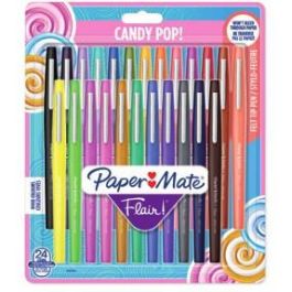 Paper Mate Flair Candy Pop Blister 24 Bolígrafos Gel Punta Media Multicolor Tinta Agua Secado Rápido Precio: 36.49999969. SKU: B19V95BMSD