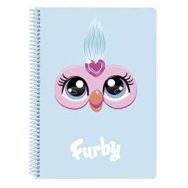 Libreta cuarto 80 h. tapas duras furby 15,5x22x1 cm