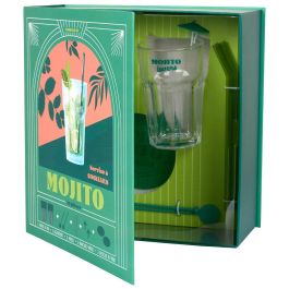 Cook Concept Caja-Libro Mojito 10 Piezas Vidrio/Cristal Máquina Colección Dolce Vita