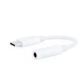 Adaptador USB-C a Jack 3.5 mm NANOCABLE 10.24.1205-W Blanco (1 unidad) Precio: 6.89000015. SKU: B1KP6PRLBR