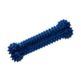 Nylabone Plaque Attacker S FlexiChew para Perros - Juguete Dental Sabor Pollo, Limpia Dientes y Controla Placa/Sarro, Talla S Azul