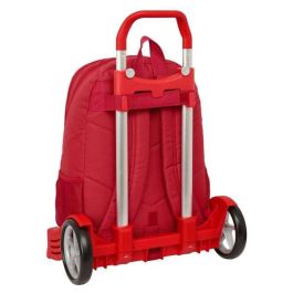 Safta Mochila 665 Evolution Sevilla FC Resistente al Agua con Carro 32x43x14 cm