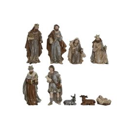 Nacimiento Navidad Tradicional DKD Home Decor Multicolor 5 x 18 x 8 cm Set de 9 (2 Unidades) Nacimiento Navidad Tradicional DKD Home Decor Multicolor 5 x 18 x 8 cm Set de 9 (2 Unidades)