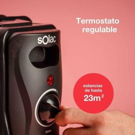 Radiador de Aceite Solac RA810 Negro 2300 W