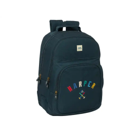 Safta Mochila Doble Harper & Neyer 20 L Adaptable Carro Escolar con Doble Compartimento y Bolsillo Frontal Precio: 38.89000016. SKU: B1CRVQVRWH
