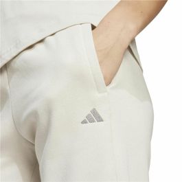 Pantalón Largo Deportivo Adidas Essentials Blanco Mujer