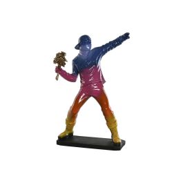 DKD Home Decor Figura Decorativa de Soldado Estilo Urbano de Resina Multicolor: 16 cm Largo, 36 cm Alto, 25 cm Ancho DKD Home Decor Figura Decorativa de Soldado Estilo Urbano de Resina Multicolor: 16 cm Largo, 36 cm Alto, 25 cm Ancho