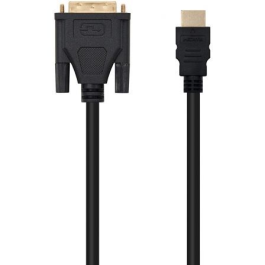 Cable HDMI a DVI NANOCABLE 10.15.0503 3 m Negro Cable HDMI a DVI NANOCABLE 10.15.0503 3 m Negro