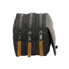 Portatodo BlackFit8 Old school Negro Gris 21,5 x 10 x 8 cm