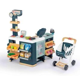Supermercado maximarket con carrito, caja registradora y 50 accesorios. 89,60x80x59,60 cm Supermercado maximarket con carrito, caja registradora y 50 accesorios. 89,60x80x59,60 cm