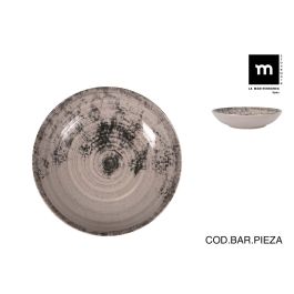 Plato Hondo Aspe Montecarlo Gris Mate 23 cm - Inde (12 Unidades) Precio: 24.50000014. SKU: B1429ZCWZH