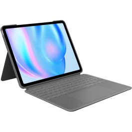 Funda para Tablet Logitech iPad Air 2024 Gris Qwerty Español QWERTY Precio: 281.58999968. SKU: B1EJ8C9RK8