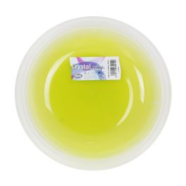 Cristalway Plato Llano de 25 cm - Plato de Cristal Redondo de Ø25x2 cm y 86 g para Mesa, Ideal para Comedor, Colección Cristalway (36 Unidades)