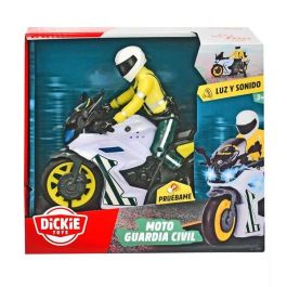 Moto fricción guardia civil con figura, luz y sonido 17 cm Moto fricción guardia civil con figura, luz y sonido 17 cm