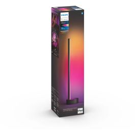 Philips Hue Lámpara de Mesa Inteligente Gradient Signe, White & Color Ambiance, Bluetooth/Zigbee, LED, Aluminio Negro