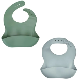 Thermobaby AAAMI10102 Set de 2 Baberos de Silicona Verde Cactus + Gris Precio: 28.78999948. SKU: B13LPQEXP4
