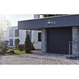 Chacon 2-IPCAM-DM02 Pack 2 Cámaras Seguridad Exterior WiFi con Panel Solar y Batería, Google Home y Alexa