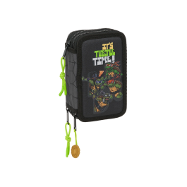 Plumier Triple Teenage Mutant Ninja Turtles Negro Gris 12,5 x 19,5 x 5,5 cm 36 Piezas Precio: 15.49999957. SKU: B1FFJA8QAY