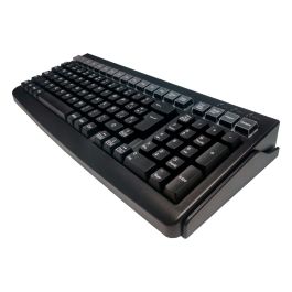 Mustek MKB-800M Teclado Universal Alámbrico USB Español Negro con Interruptor de Membrana y 101 Teclas