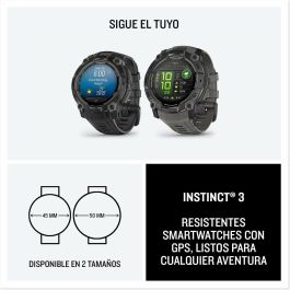 Garmin Instinct E Smartwatch GPS Multideporte Resistente 10 ATM 45mm | Monitorización Salud MIL-STD-810