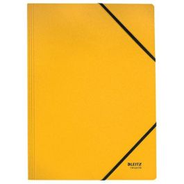 Leitz 39080015 Carpeta de Cartón con Gomas sin Solapas A4 Recycled 100% Amarillo – 250 Hojas de Capacidad Precio: 7.49999987. SKU: B1C9PZ9FZY