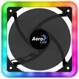 Aerocool EDGE14 Ventilador PC Edge RGB Direccionable 12cm, Iluminación Doble Anillo, Antivibración, requiere espacio 14cm Aerocool EDGE14 Ventilador PC Edge RGB Direccionable 12cm, Iluminación Doble Anillo, Antivibración, requiere espacio 14cm