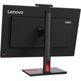 Lenovo T24mv-30 Monitor 23.8" (60.5cm) Full HD IPS 75Hz 4ms HDMI DP USB-C con Altavoces y Cámara Web Negra