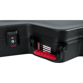 Gator Estuche 335/Semi Hollow Polietileno Negro Dimensiones 62x20x126cm