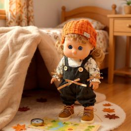 Tachan T01060 Jara Muñeca Pepona 40 cm con Mofletes Gorditos – Exploradora y Dulce, +3 Años