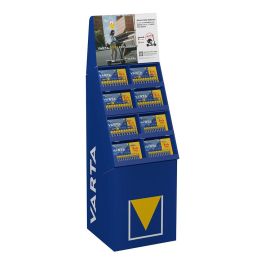Varta Expositor Promocional Longlife Power 8+4, 89 Packs (50 Pilas AA + 39 Pilas AAA) Varta Precio: 525.59000021. SKU: B17K96YGSG